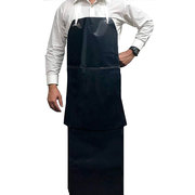 Kleen Chef Premium Heavy Duty PVC Leather Apron, Black BLKC-HDS-PVC-AP1BK